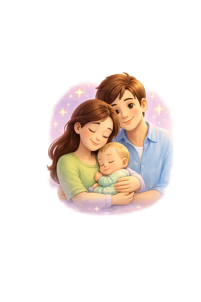A family growing together