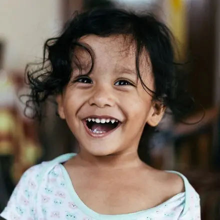 A child at the preschool stage